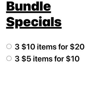 Bundle Specials